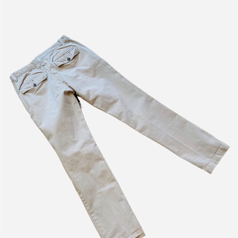Men’s Jack Wills 100% cotton button fly straight leg chinos flap pockets 30R - Picture 3 of 9